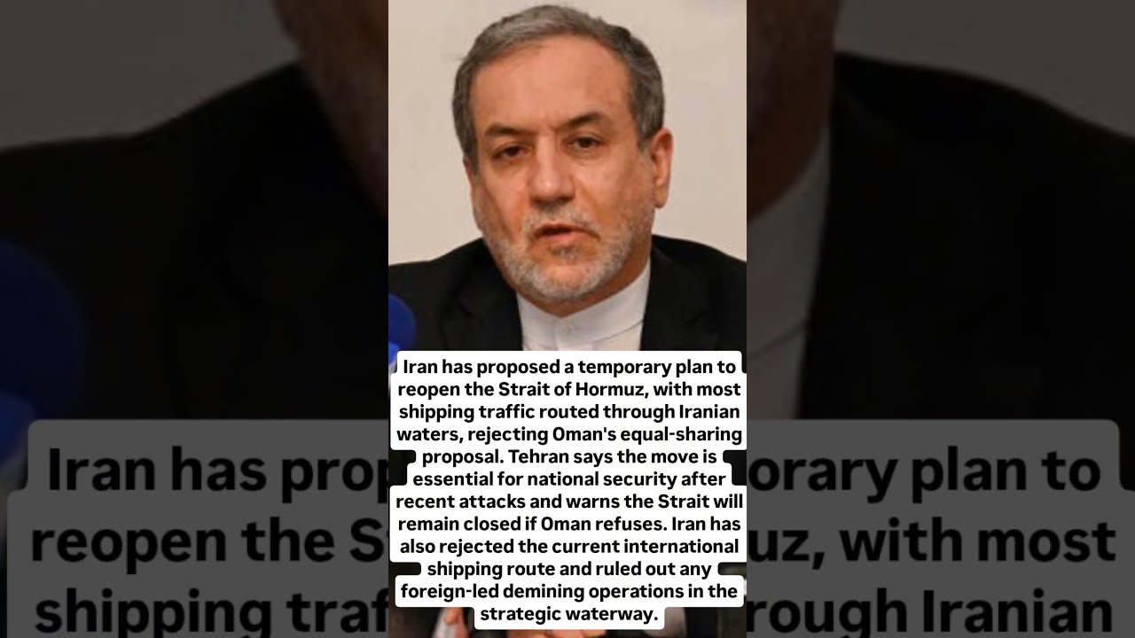 Iran Rejects Oman&rsquo;s Hormuz Deal #shorts #breakingnews #usa