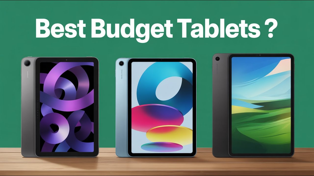 TOP 5 Best Budget Tablets 2025