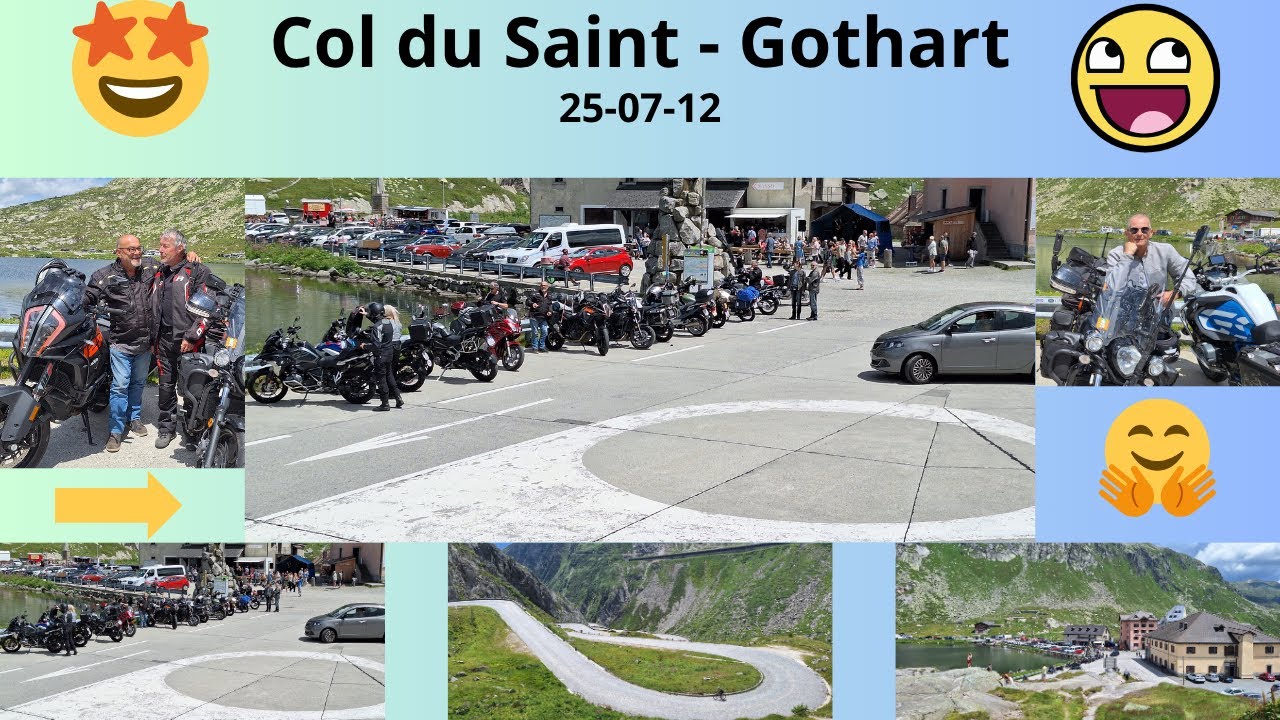 Le Col du Saint Gothard par l'ancienne route pavée.