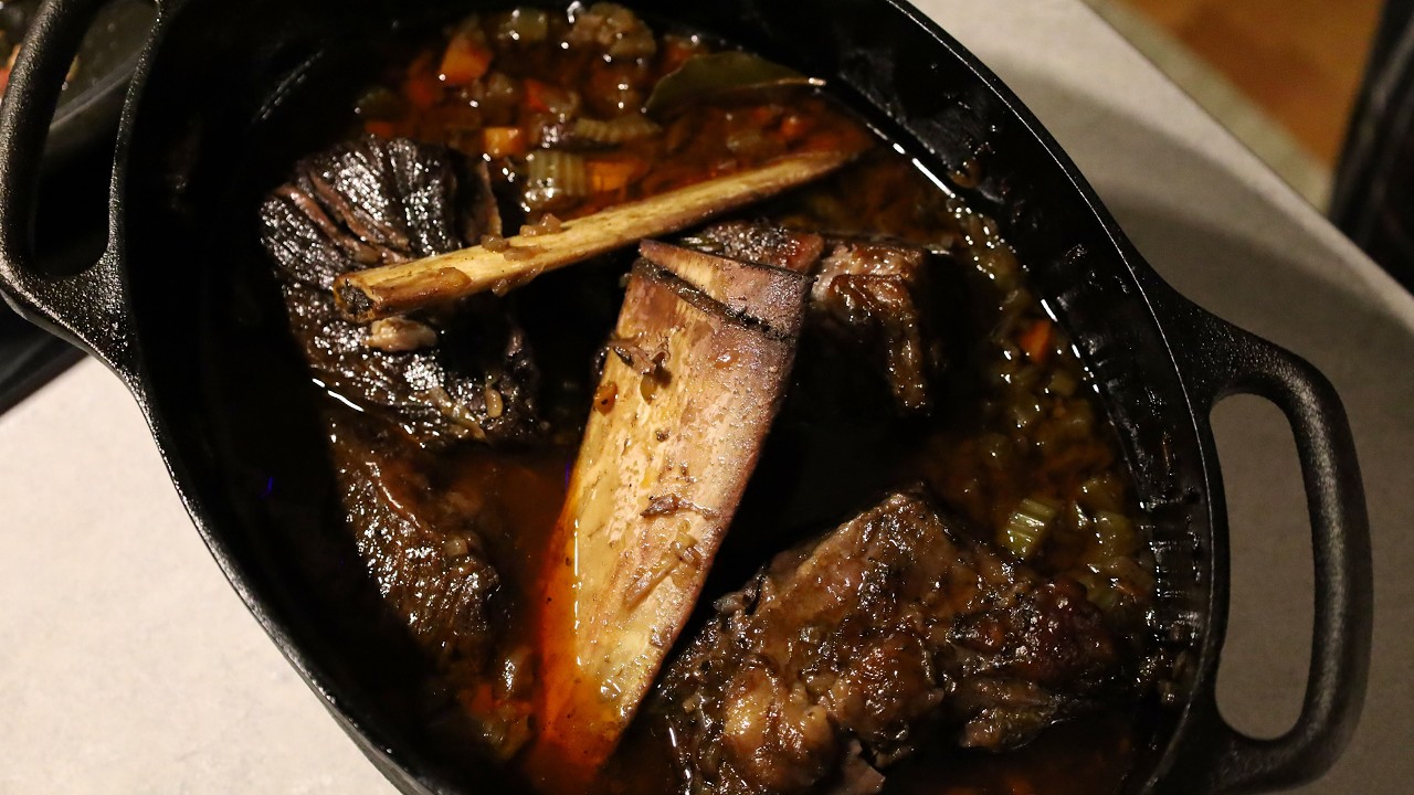 Short Rib Boeuf Bourguignon
