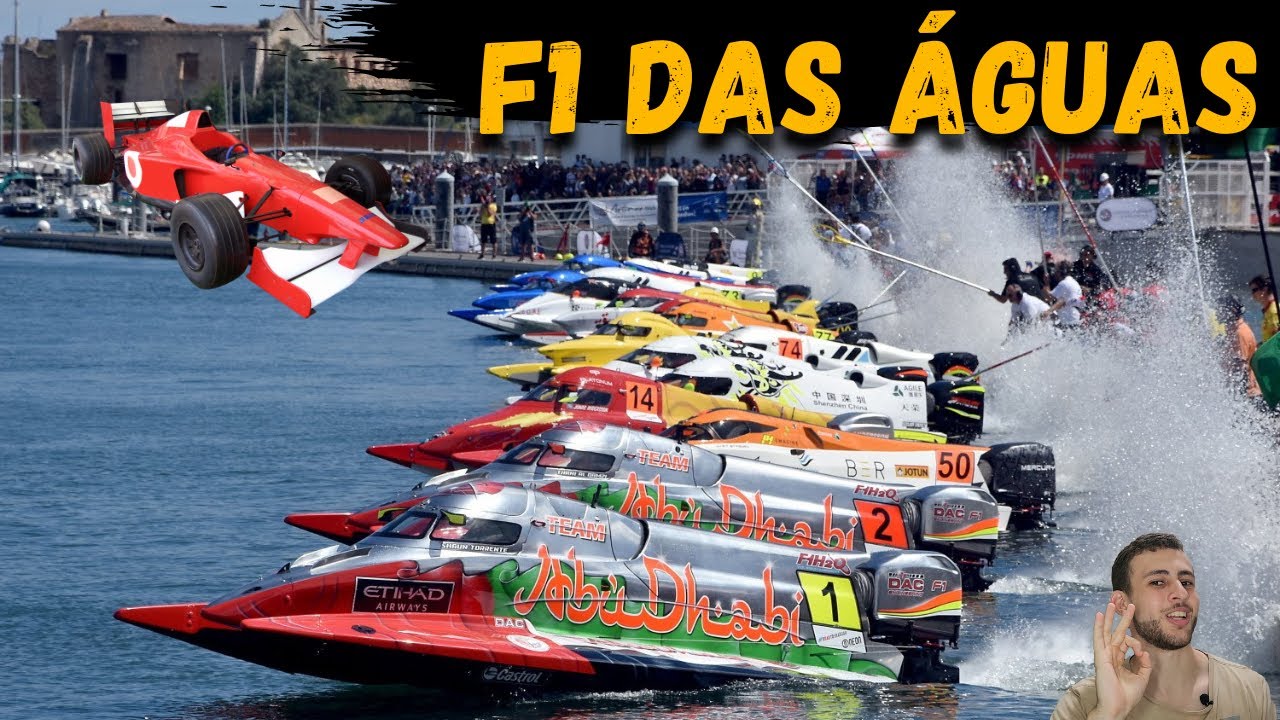 F1 DAS &Aacute;GUAS  !!! CORRIDA DE BARCO