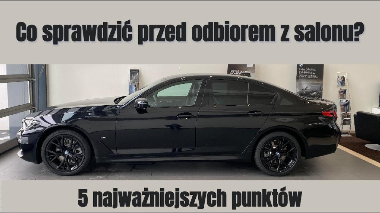 SPRAWDŹ te 5 rzeczy przed odbiorem auta z salonu!