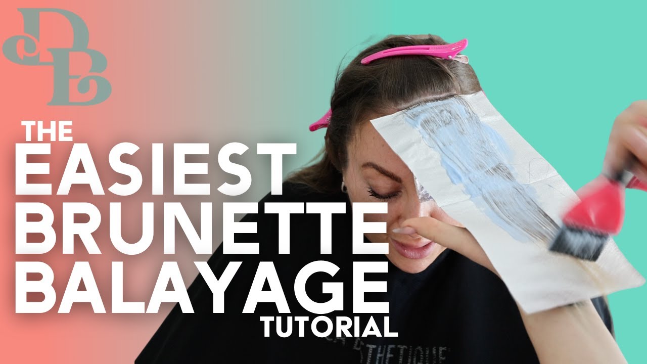 FOILYAGE HAIR TECHNIQUE [EASIEST BRUNETTE BALAYAGE]