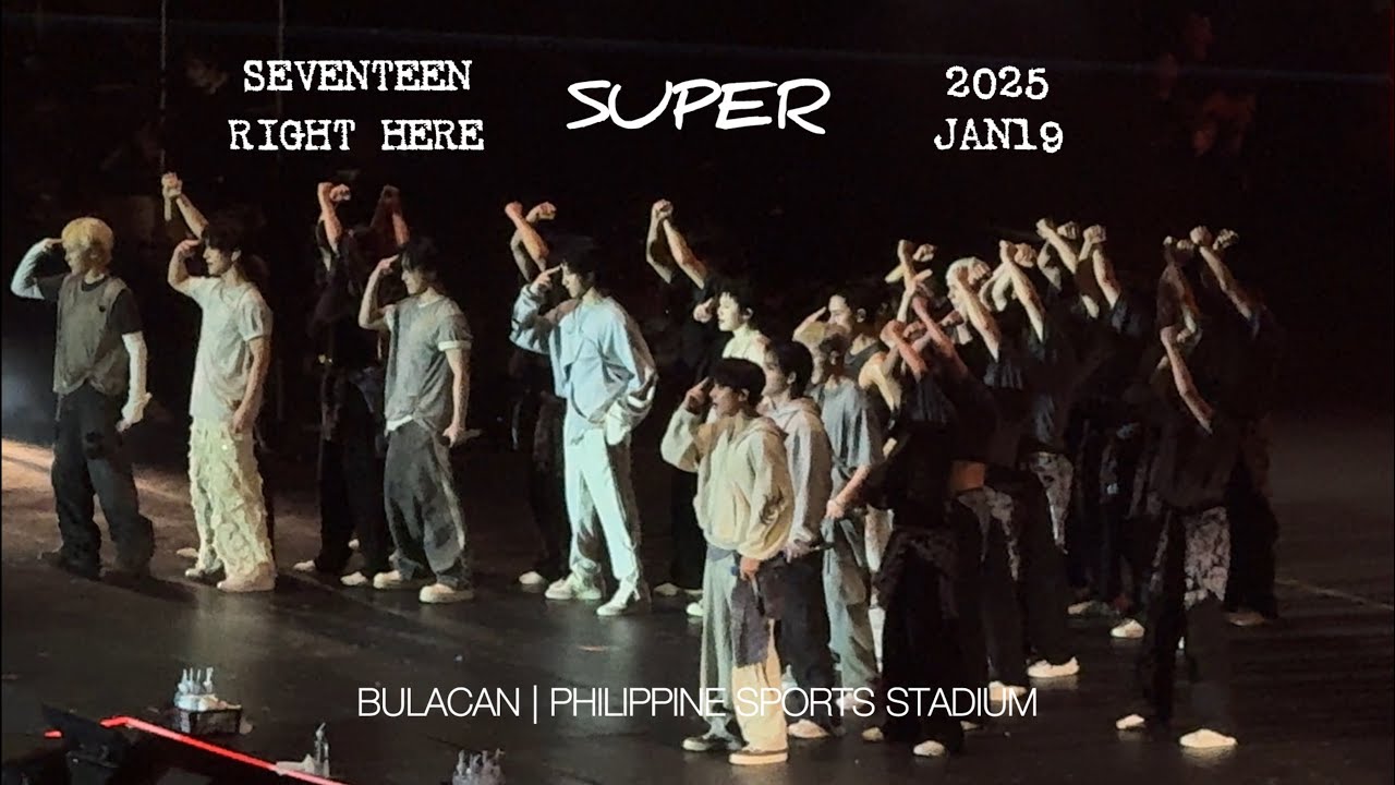 손오공  SUPER | #SEVENTEEN FULL FANCAM 011925 Bulacan