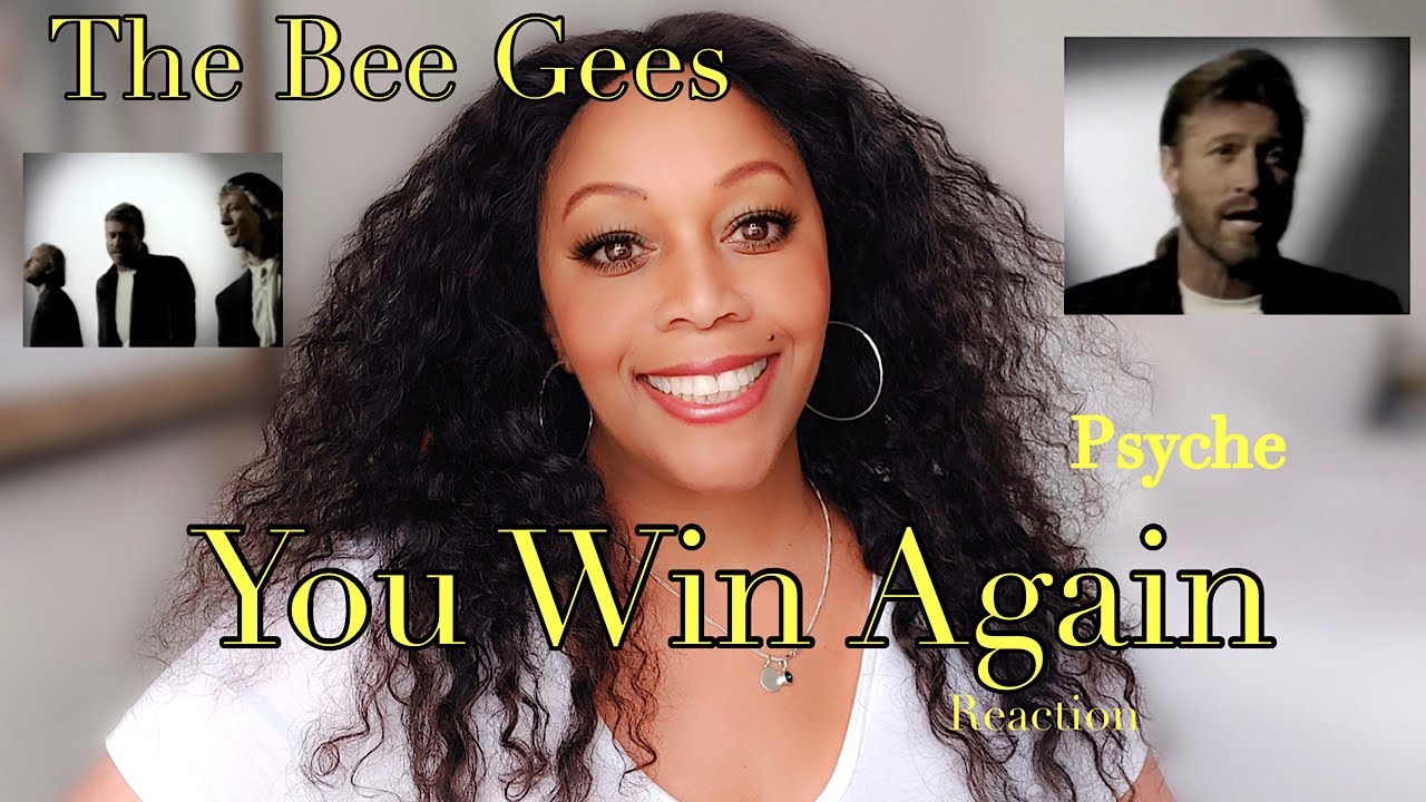 FIRAST TIME WATCHING THE Bee Gees'S VIDEO   You Win Again 1987