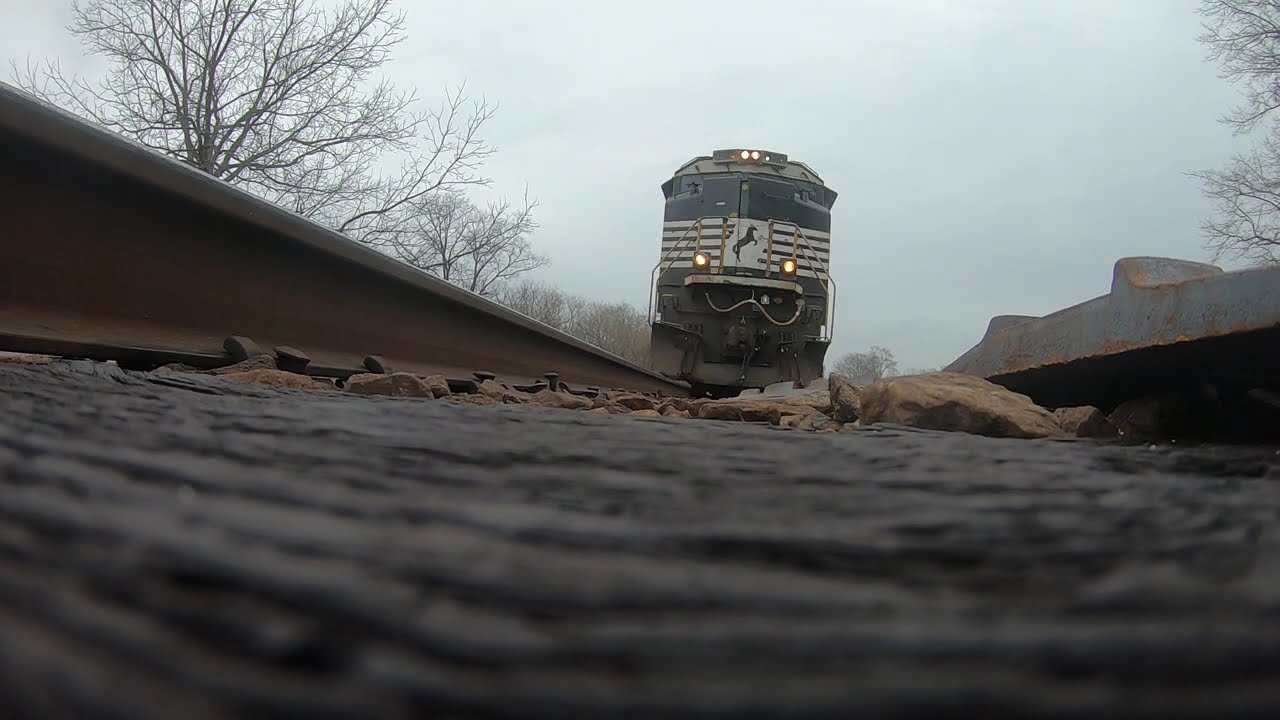 NS #1093 Leading short NS 243 Passes over GoPro Camera - Taylors, SC