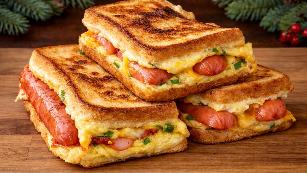 Wenn Sie Eier und Brot haben, dann ist dieses Rezept für Sie! Ein neues Frühstück in 5 Minuten