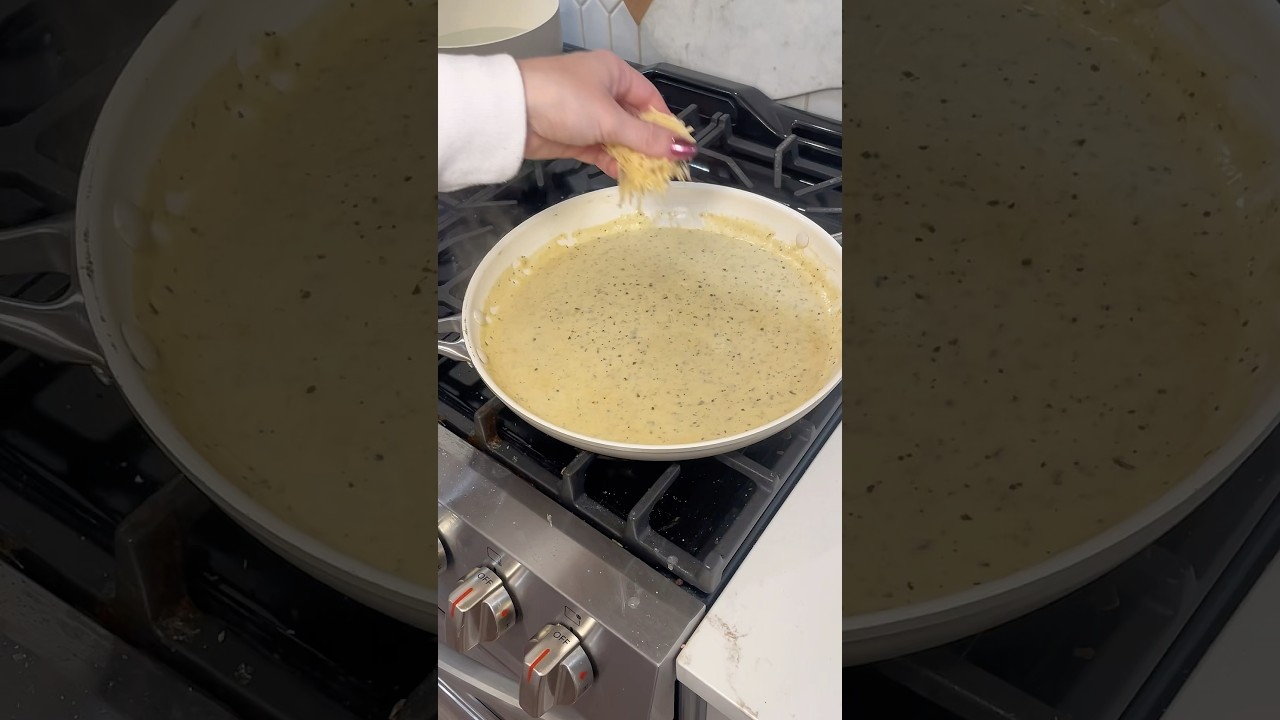 Паста со сливочным песто 🍜✨🫶🏻 