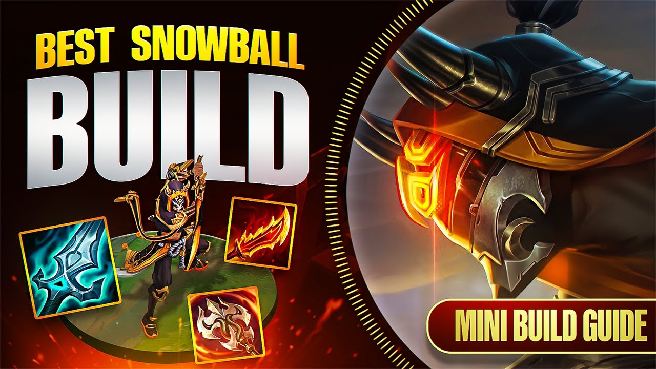 BEST SNOWBALL BUILD WITH MASTER YI - MINI BUILD GUIDE