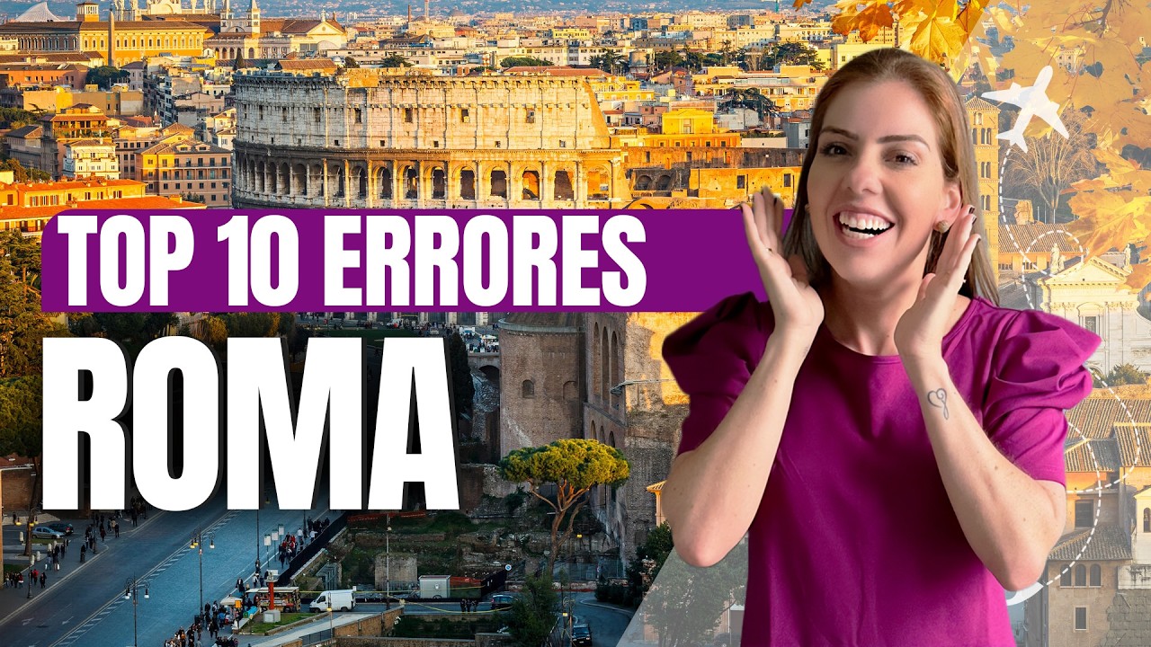 ¡NO COMETAS ESTOS ERRORES EN ROMA! Consejos para tu viaje!
