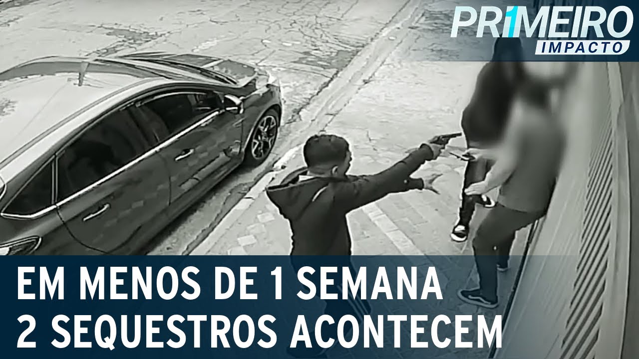 SP: região do Jaraguá registra dois sequestros após golpe de aplicativo | Primeiro Impacto(09/11/22)