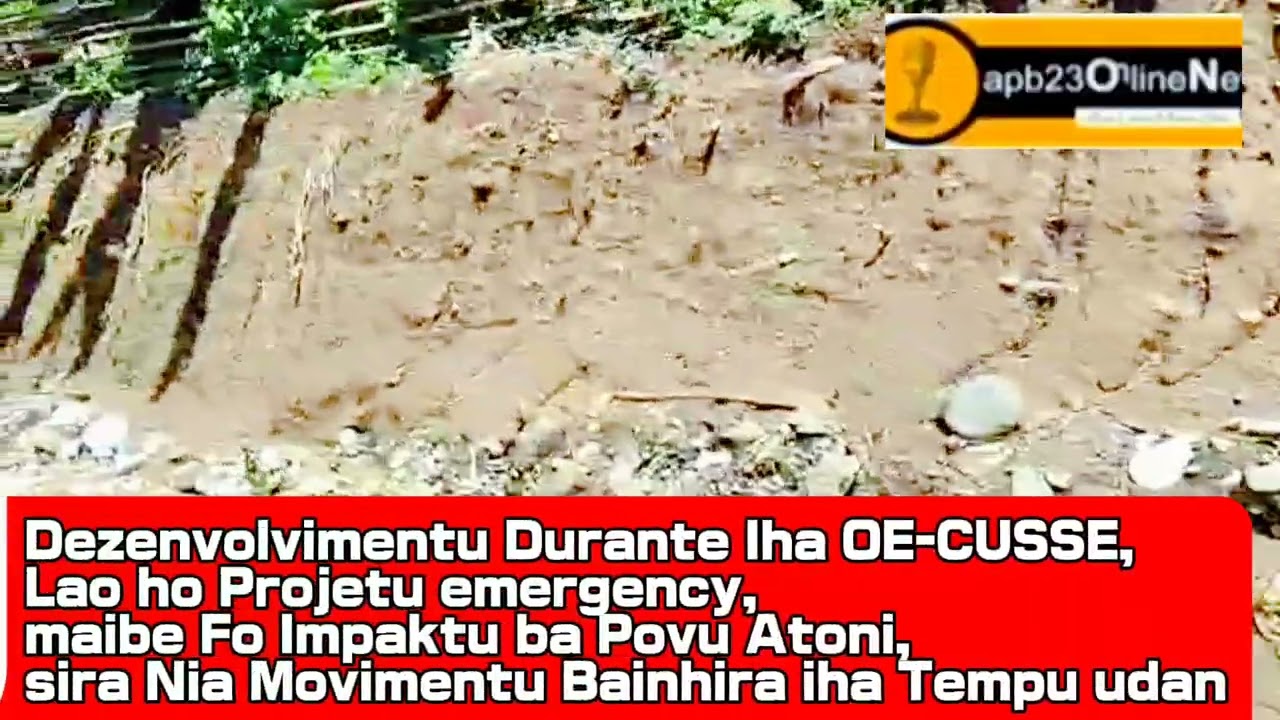 Primeiru Ministru persija Vizita mos Projeitu Emergency Durante iha OE-CUSSE, ho Tempu Udan Agora