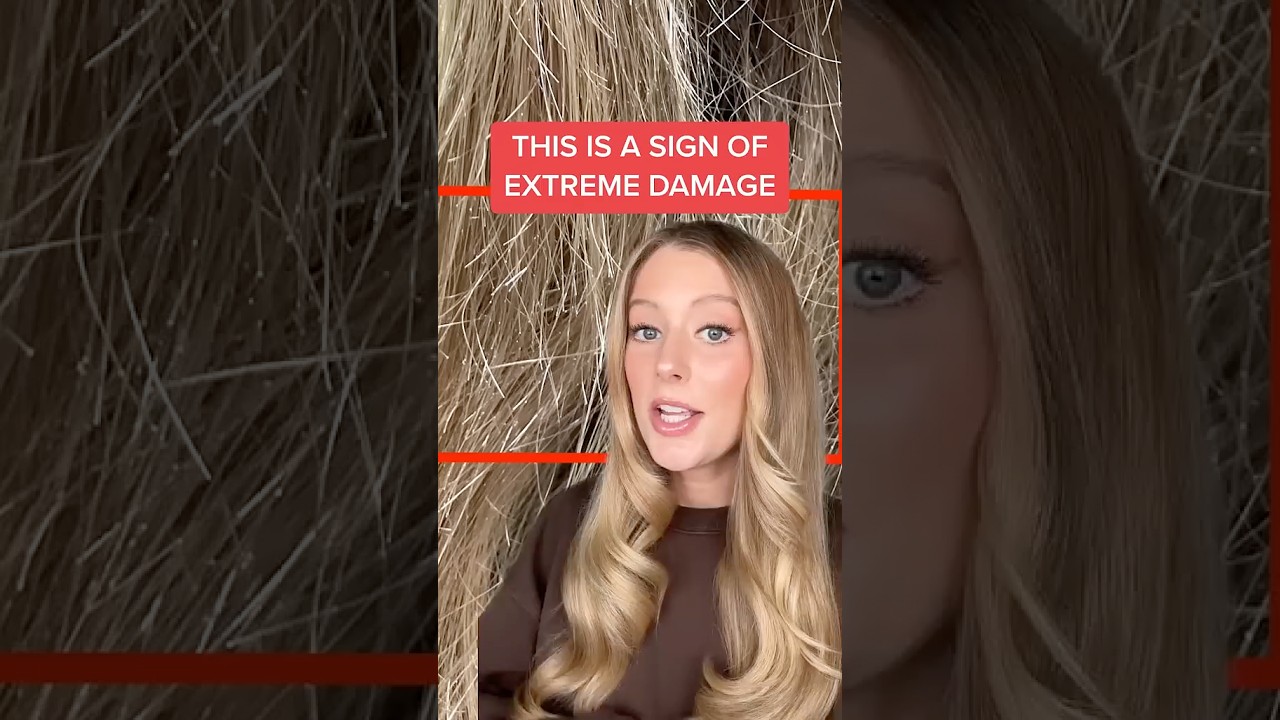 How to know if you have EXTREME hair damage 😬