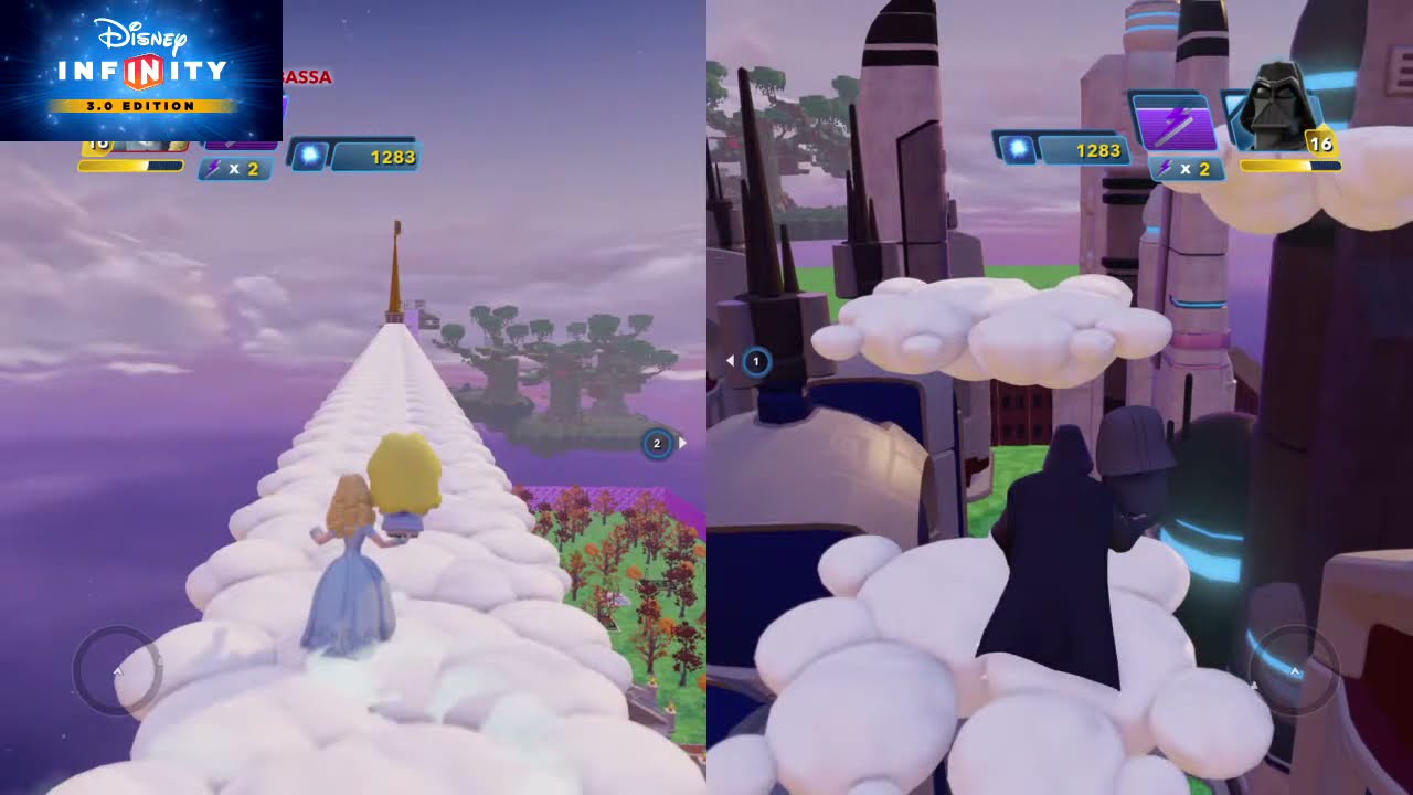 Disney Infinity 3.0    Alice  vs  Darth Vader