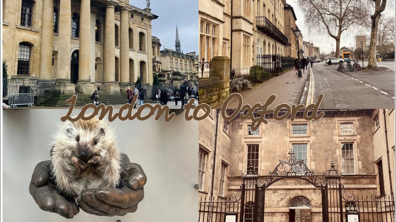 Londra ~ Oxford Ulaşım Rehberi | Tren Yolculuğu & Şehir Vlogu #oxford 