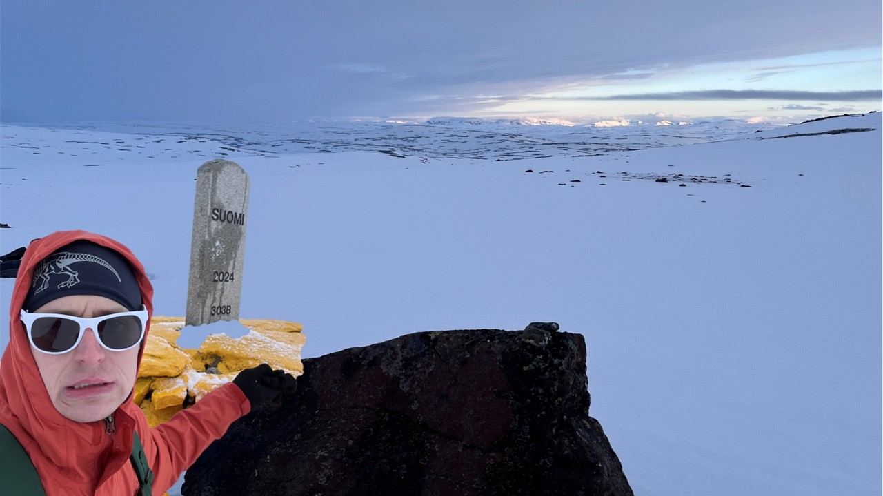 Following Reindeer Tracks in the Arctic Circle
