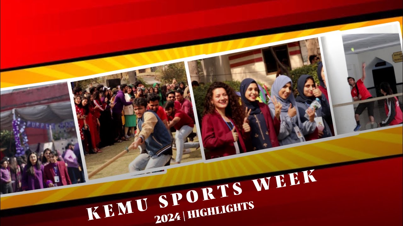 164th Sports Week | KING EDWARD MEDICAL UNIVERSITY | HIGHLIGHTS | 2024