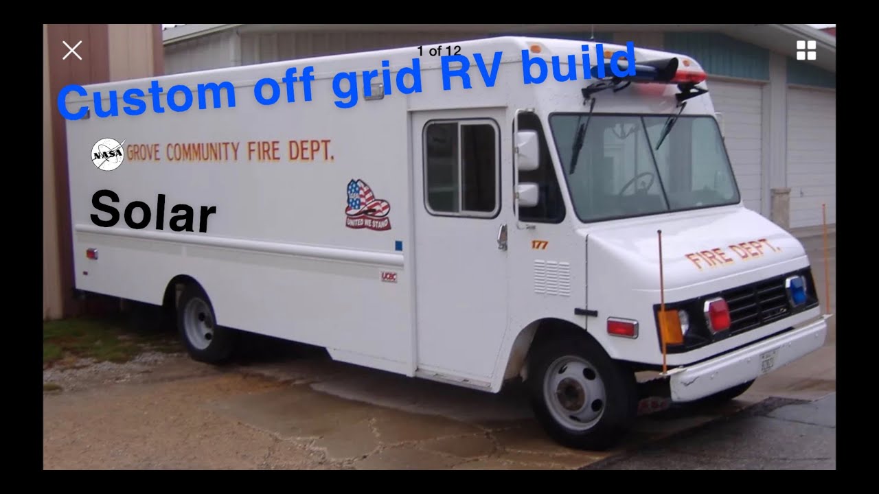 DIY Custom Built Budget RV Full Time Living Solar Inverter Step Van Off Grid modern How To Part 1