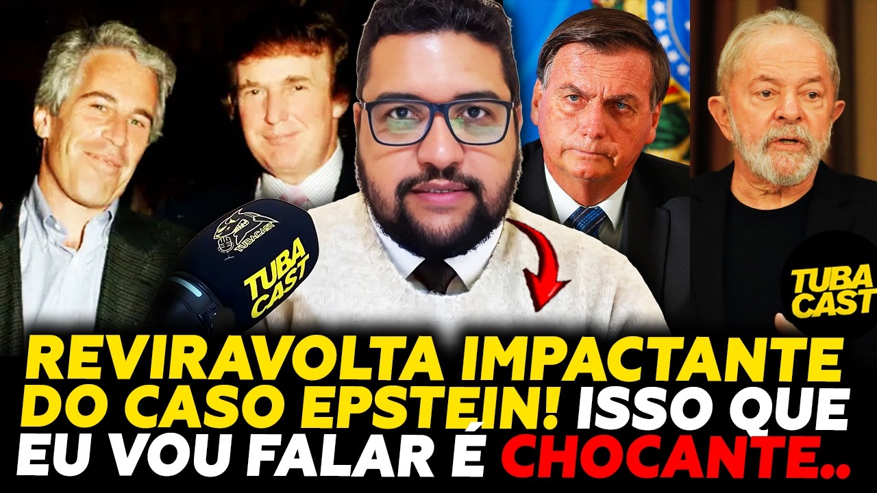 REVIRAVOLTA IMPACTANTE no CASO EPSTEIN! ISSO É CHOCANTE... Com PAULO HENRIQUE PHVOX