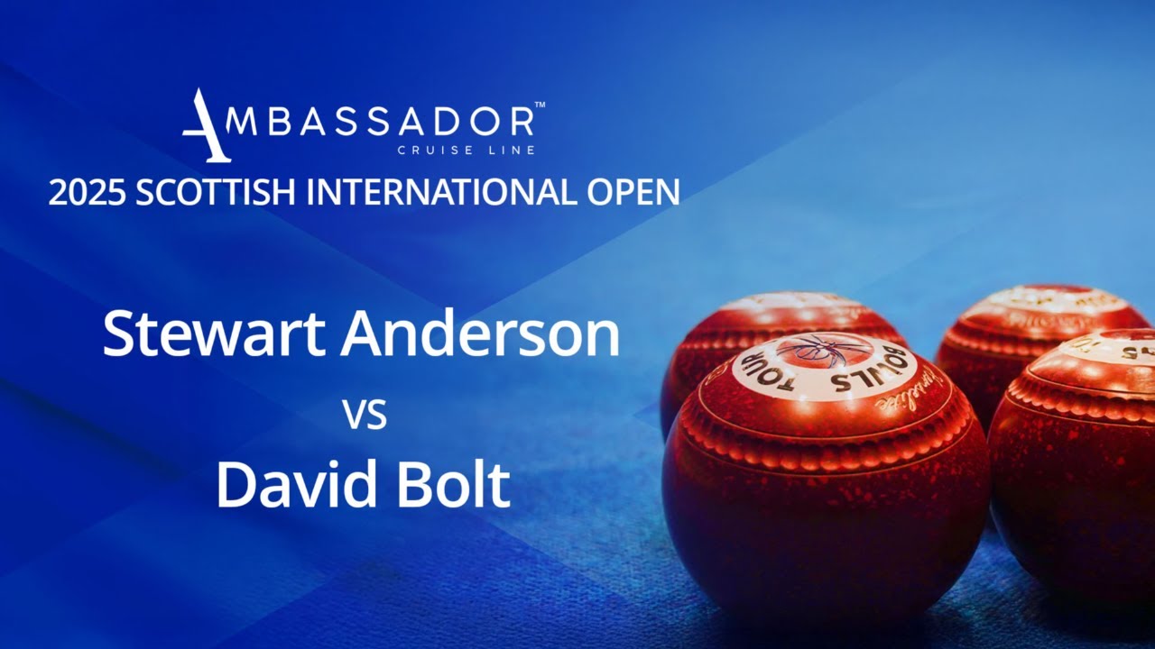 2025 Scottish International Open Stewart Anderson vs David Bolt - Day 1 Match 3