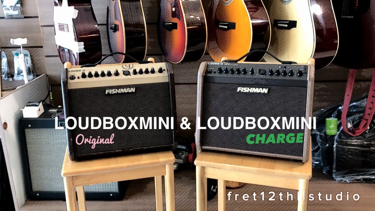 |:| FISHMAN Loudbox MINI Org. & Charge 🔋 Comparison TH