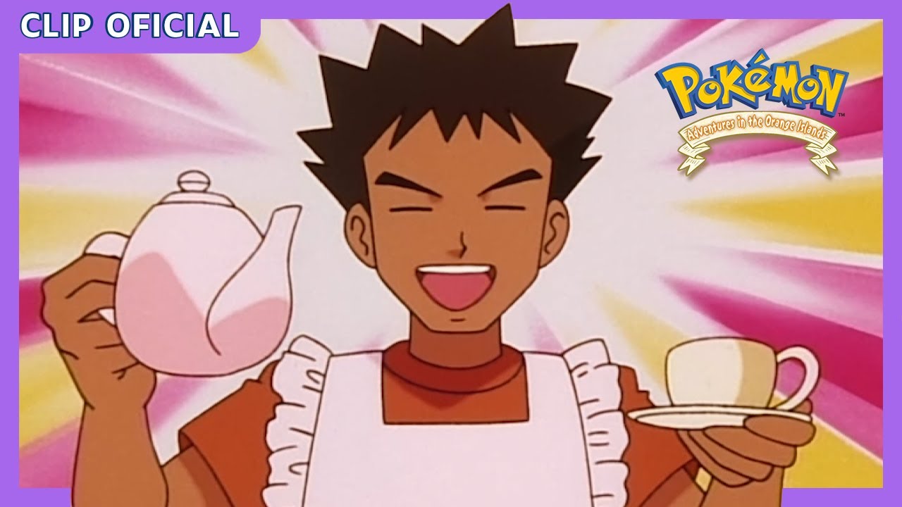 ¿A Brock le encantan las tareas domésticas? | Pokémon Los Viajes de Johto | Clip oficial