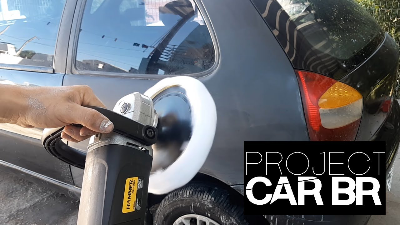 POLIMENTO FEITO EM CASA + ANTES E DEPOIS -  FIAT PALIO FIRE - EPISÓDIO 3