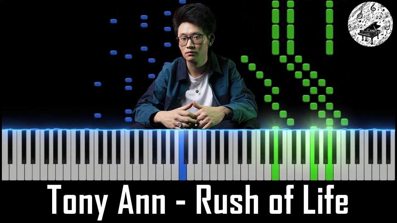 Tony Ann - Rush of Life | Piano Tutorial (Full Performance)