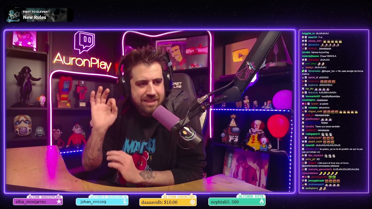 AURON tira un palo injustificado al XOKAS 🤣