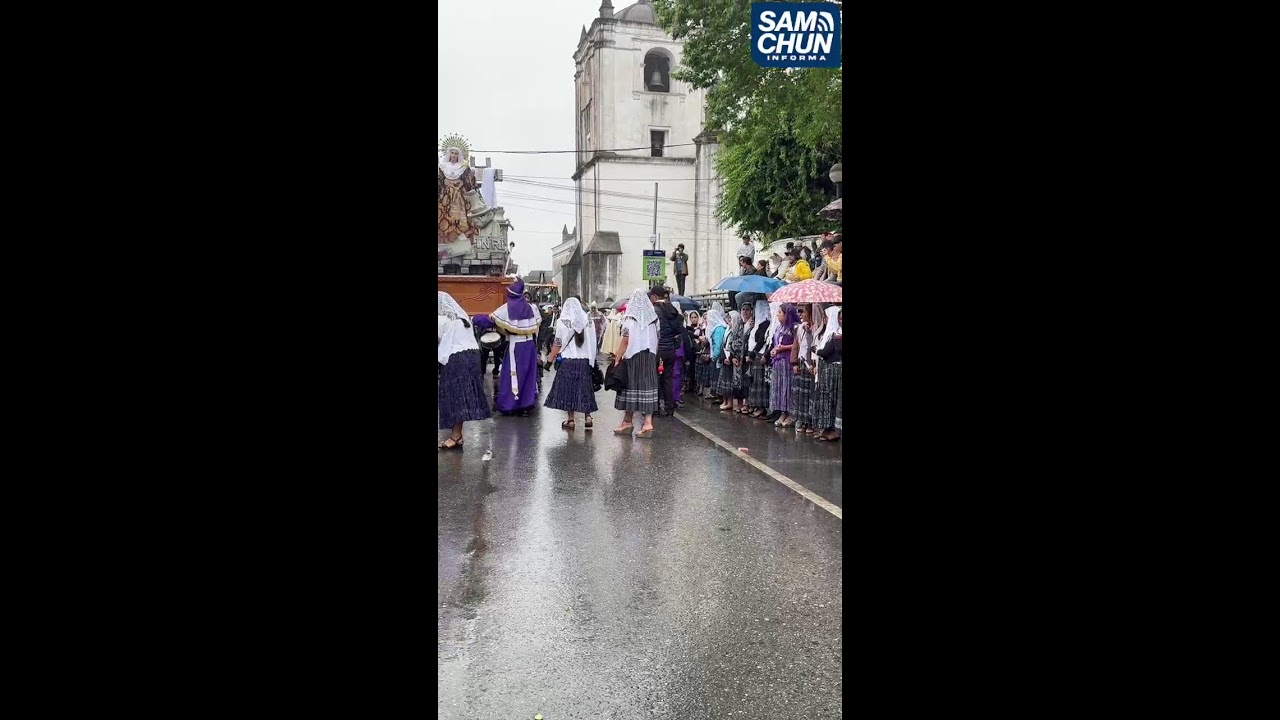 ✝️ Procesión de Jueves Santo de la Iglesia Cátedra de Cobán🙏