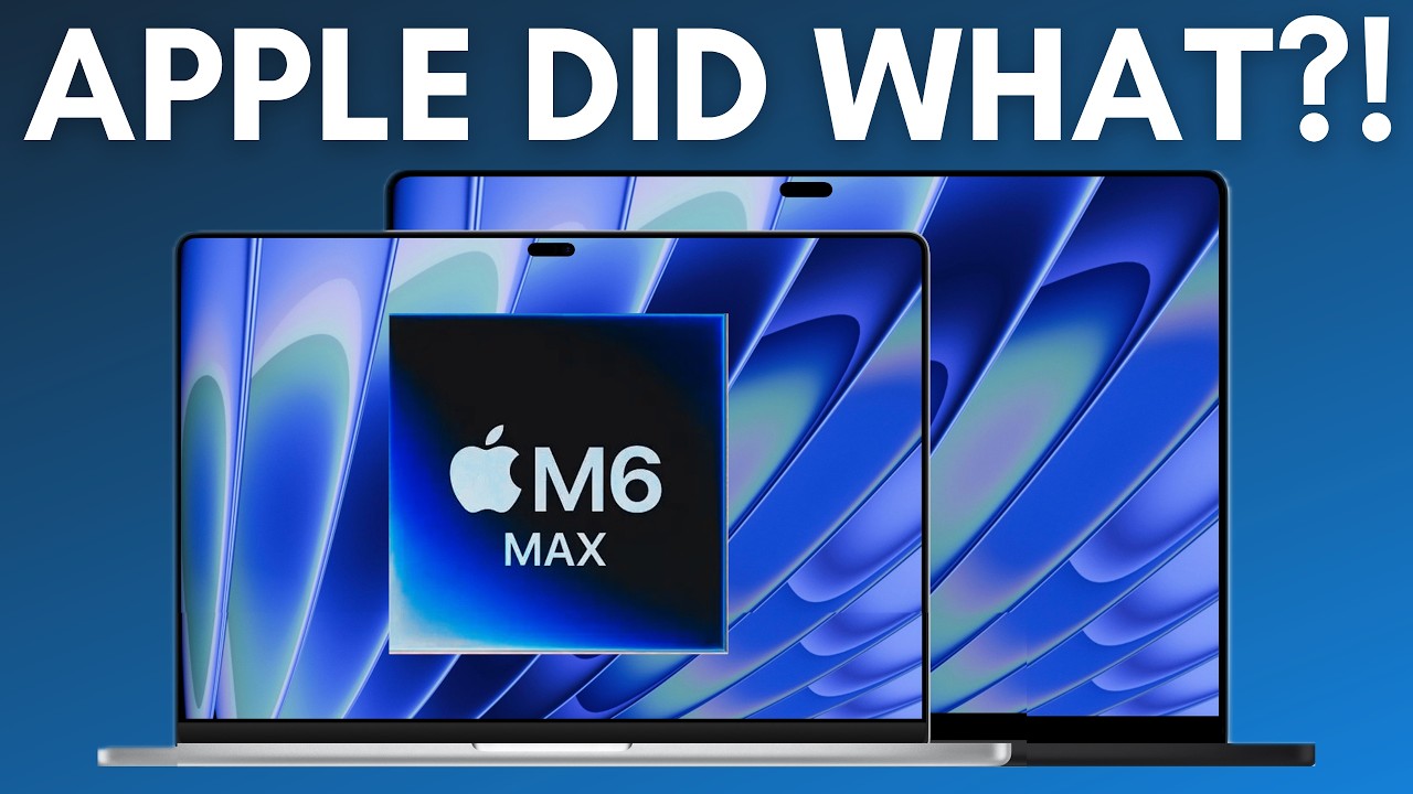 Утечки информации о MacBook Pro M6 2026 года: OLED-экран, сенсорный экран и динамический остров.