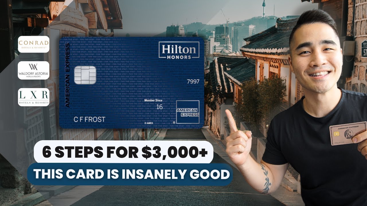 6 Steps To Get $3,000 Plus Value From The Hilton Aspire Card | The Most Broken Hotel Card In 2025