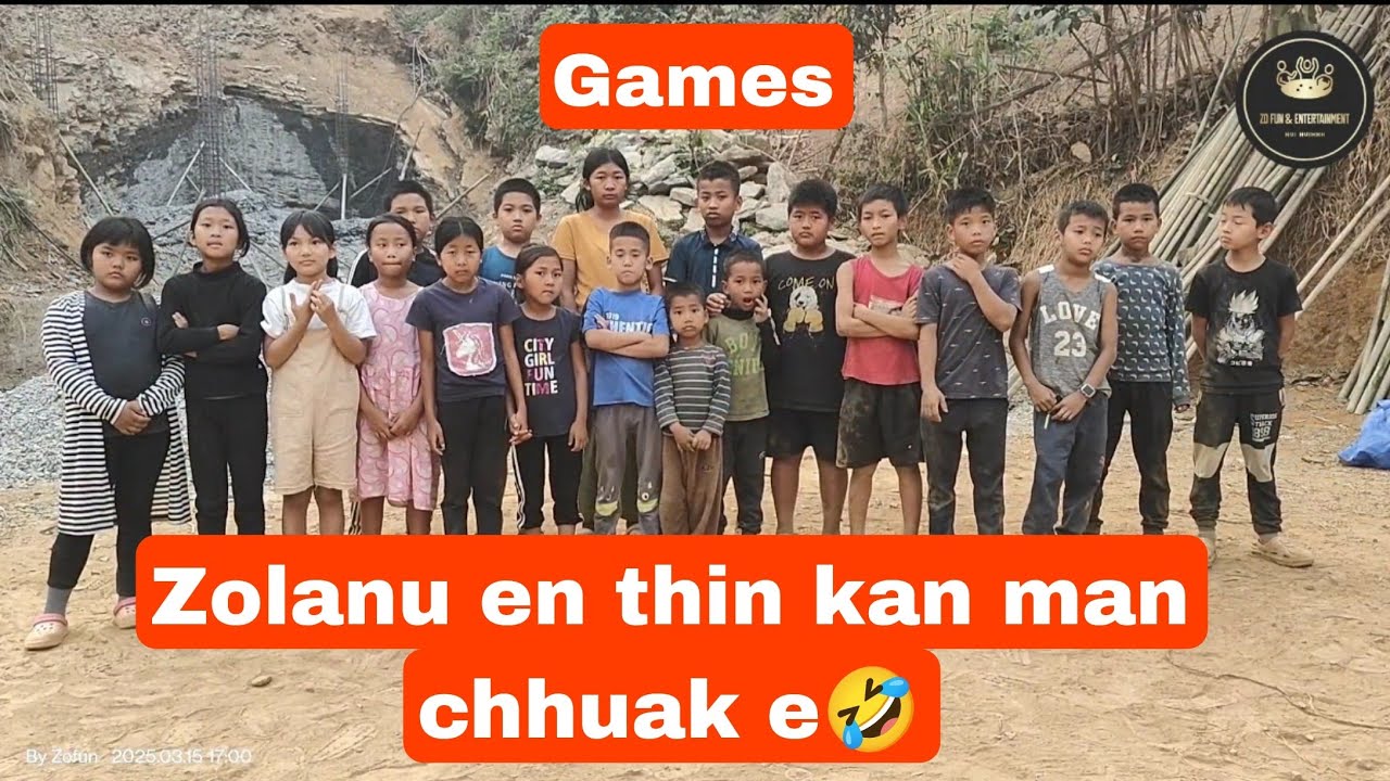 Remdik rawh a tangin Zolanu en thin kan man chhuak e🤣. Naupang game hrang2 khel,hmuhnawm ngang mai