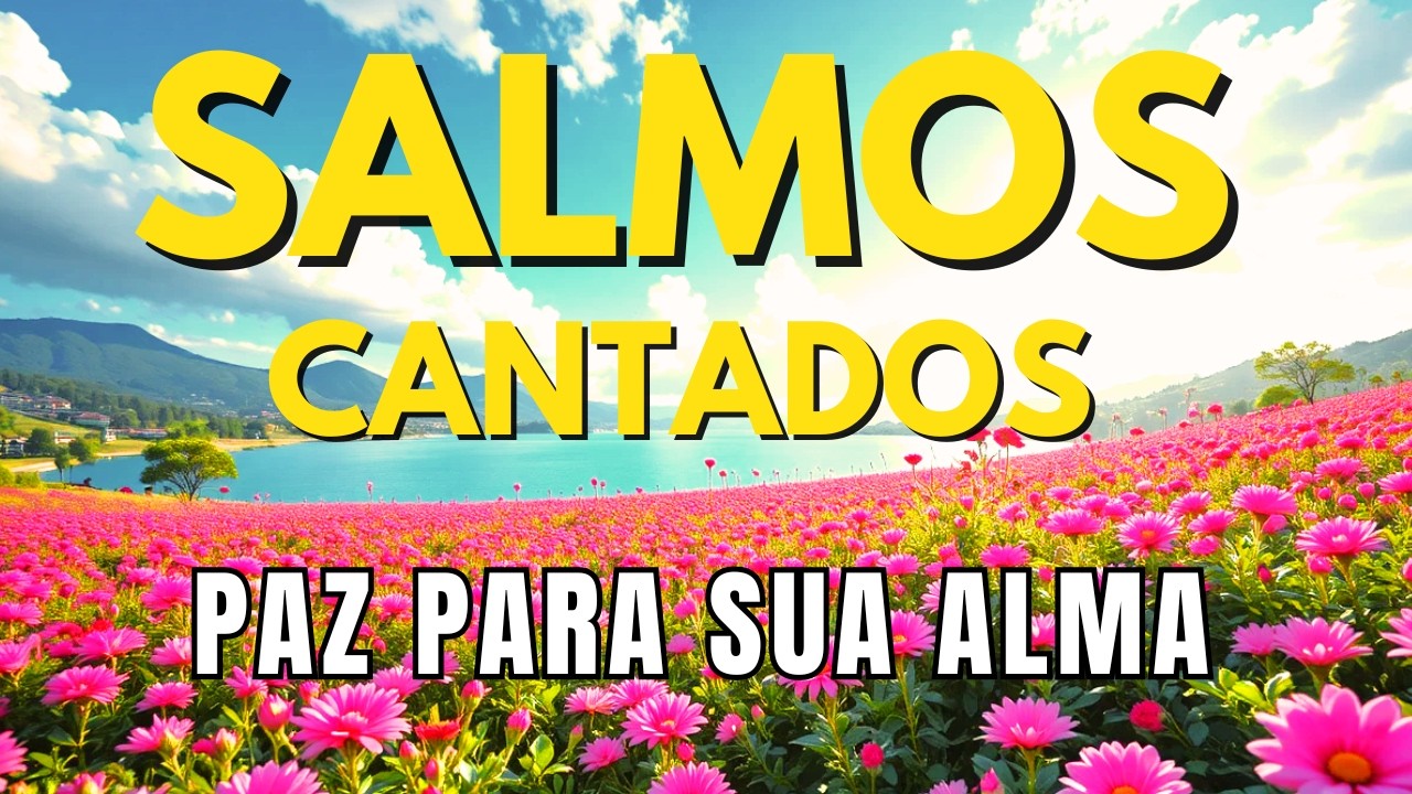 1 HORA DE SALMOS CANTADOS PARA ACALMAR O CORAÇÃO | Ouça, Descanse, Confie | Bíblia em Canção