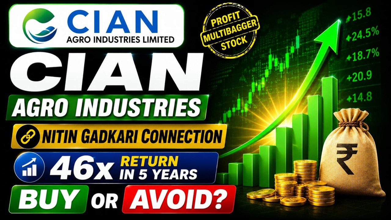 CIAN Agro Industries Stock Analysis | Nitin Gadkari Connection | 46x Return | 44.4% Promoter Pledge