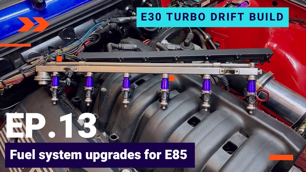 BMW E30/E36, M52 24v Turbo Drift Build Ep.13 Модернизация топливной системы для E85