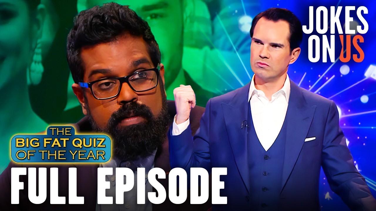 Jimmy's Biggest Blunder With Romesh | The Big Fat Quiz Of The Year (2016) FULL EPISODE | Jokes On Us