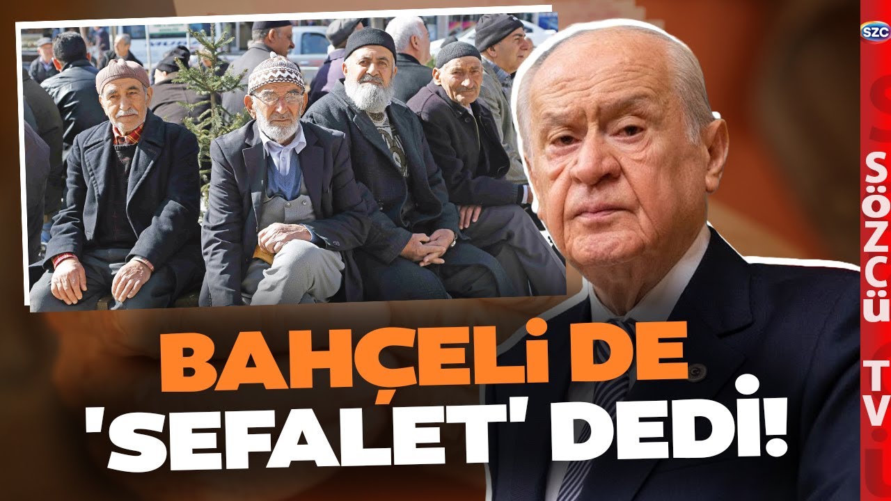 Devlet Bahçeli AK Parti'yi Kızdıracak! Tarihi Emekli Maaşı Sözleri! Gözler Erdoğan'da