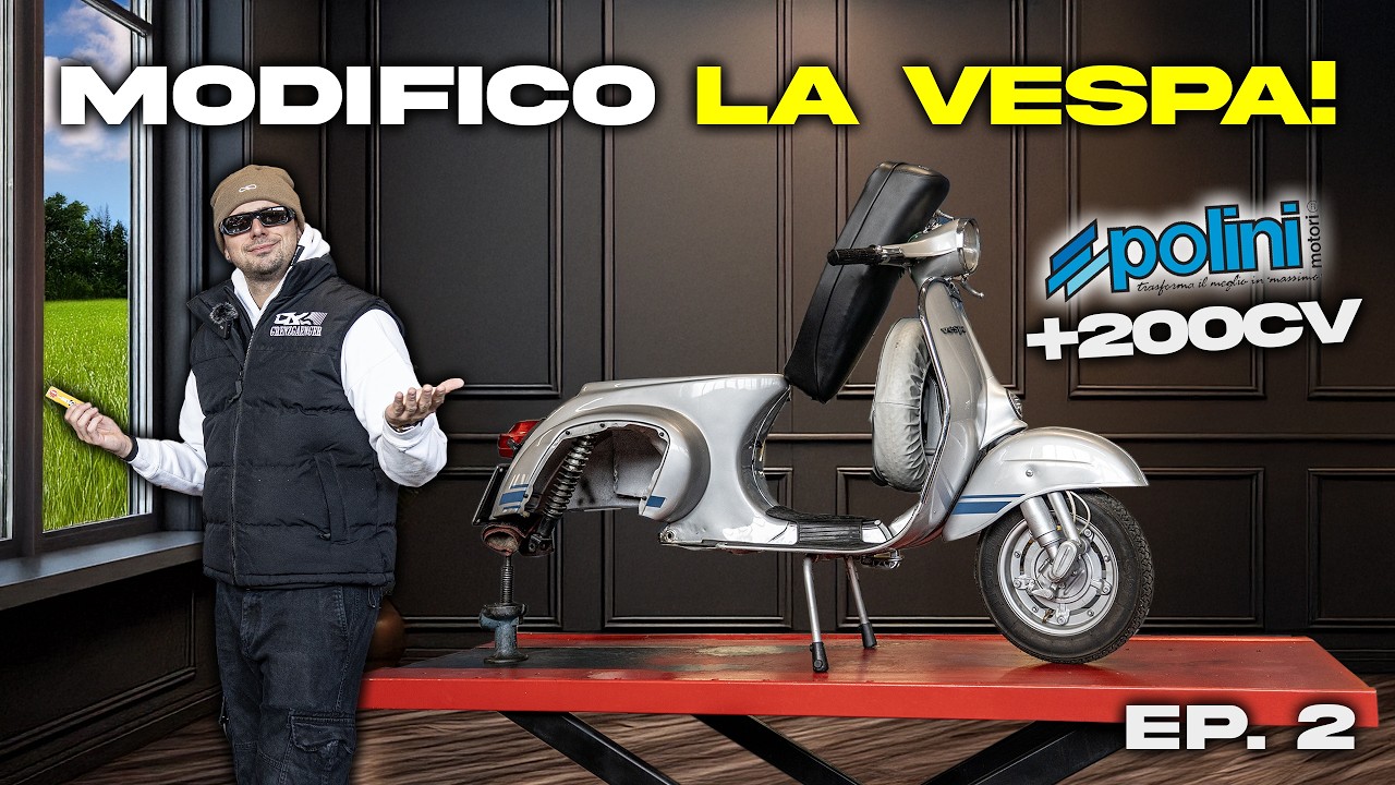 FUNZIONAVA SENZA OLIO ! ( no clickbait ) APRIAMO IL MOTORE DELLA VESPA ET3 PRIMAVERA 125 ! EP 2