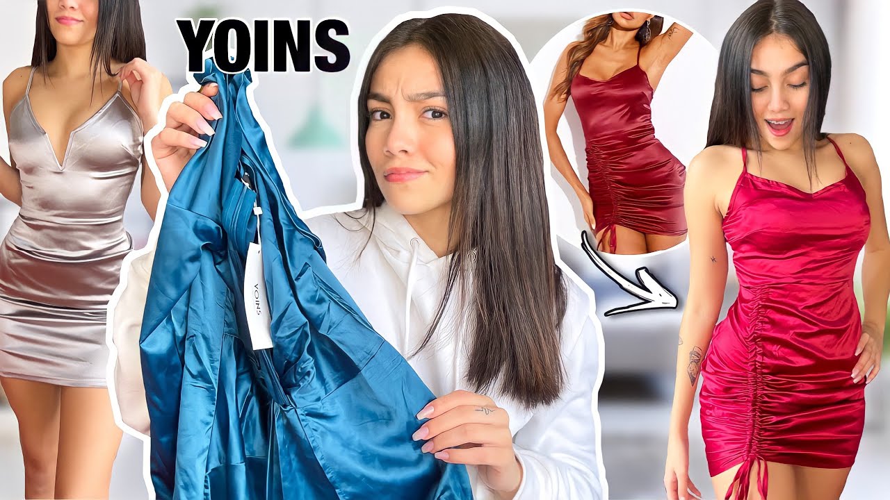 PROVANDO VESTIDOS DA YOINS!😱