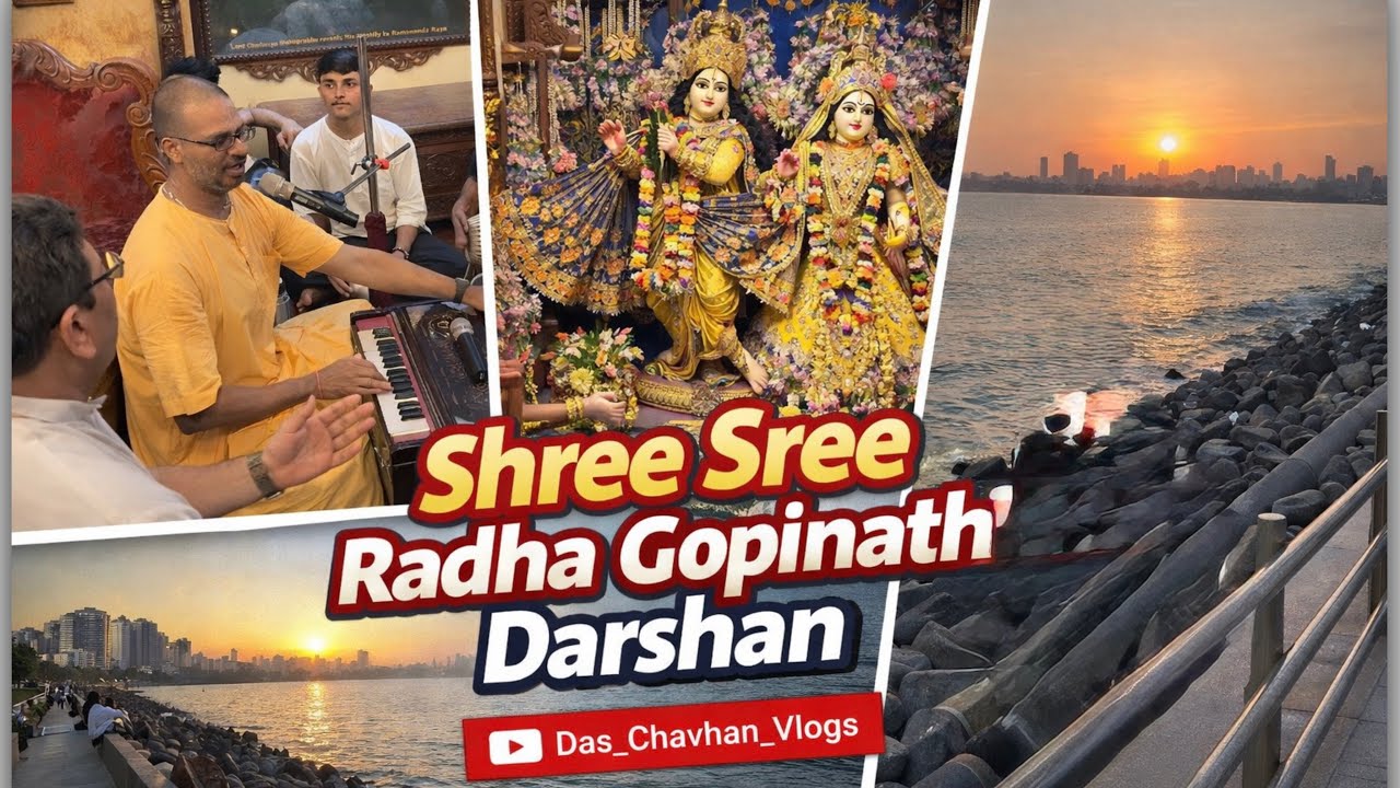 Sunday ko gumne nikle or Shree shree Radha Gopinath temple darshan kar liye 🫰