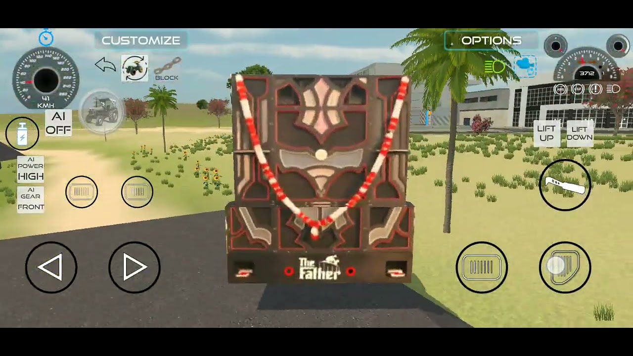 Russian tank tractor 🚜 dj ❤️🔥👿
