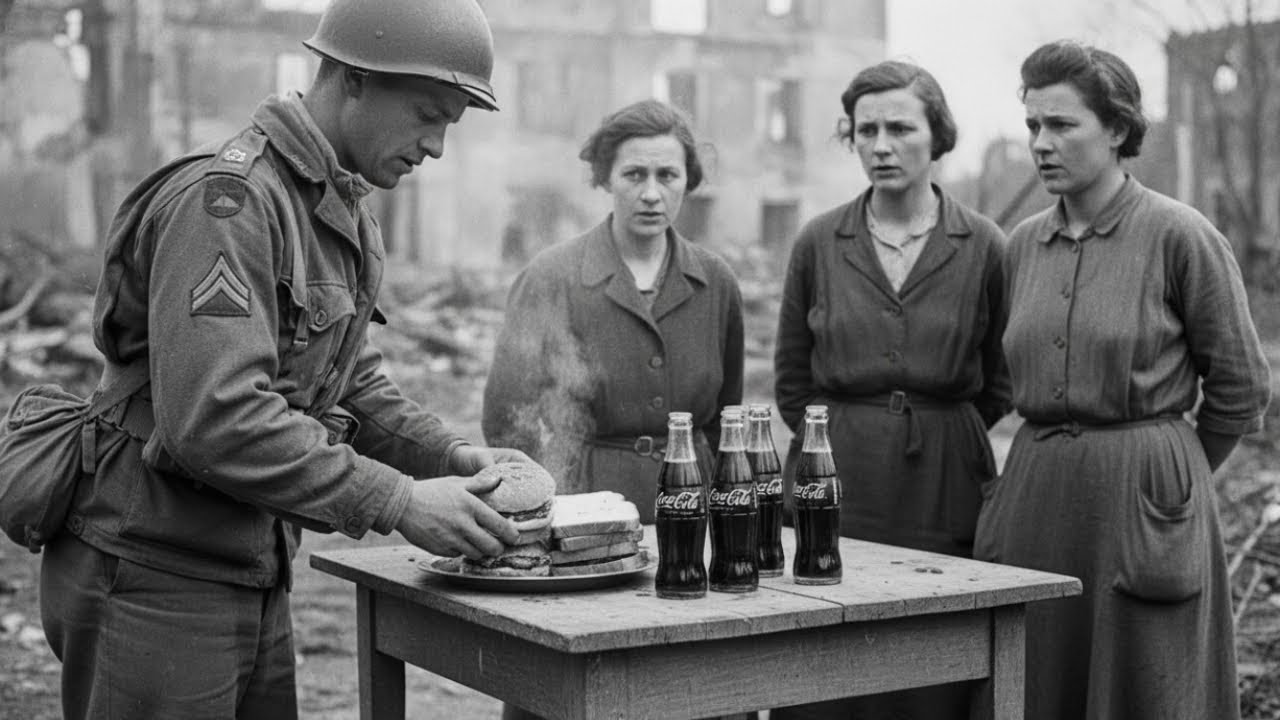 „Habt ihr Reste?“ – Amerikaner gaben deutschen Kriegsgefangenen Cola und Hamburger