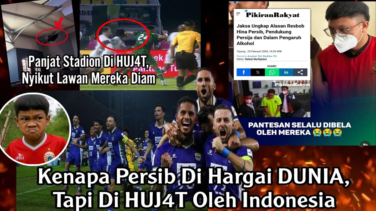 Persib Pahlawan Di Asia, Tapi Di HUJ4T Di Indonesia 😭Kejadian Pekan 23 & Berita Liga 1 