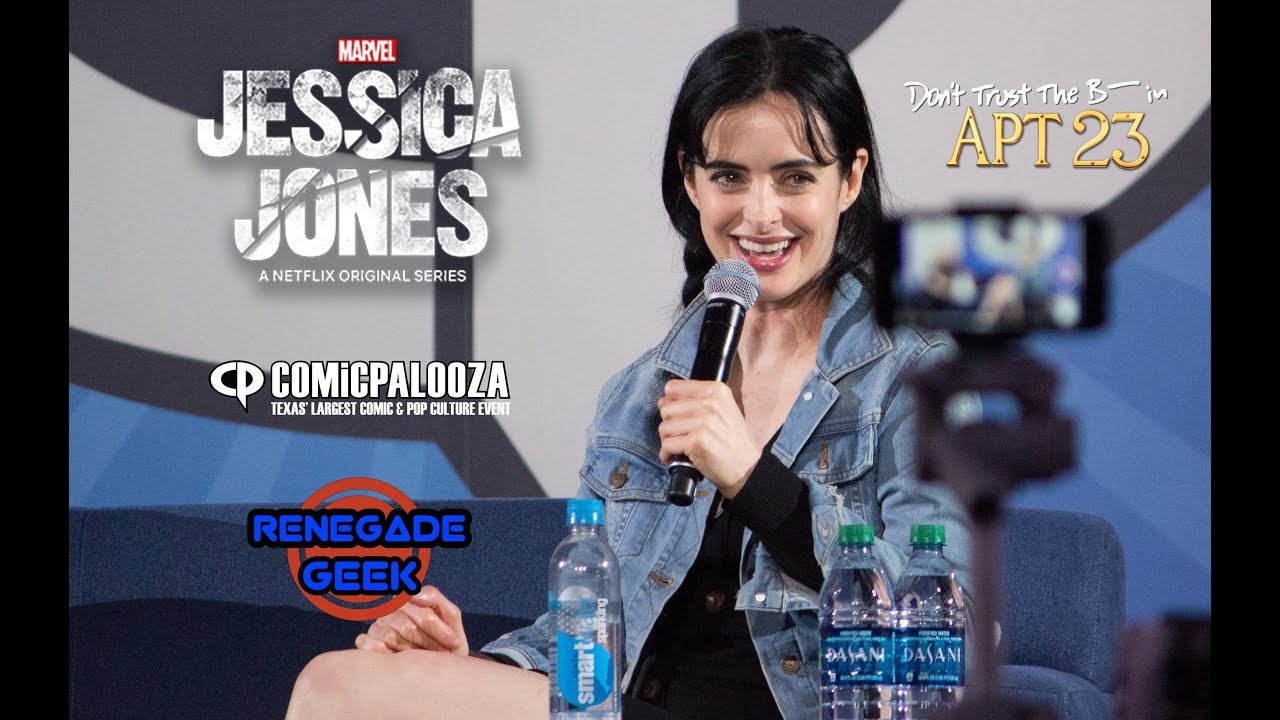 Кристен Риттер - Джессика Джонс, панель Comicpalooza
