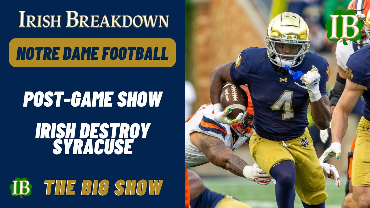 Notre Dame vs Syracuse Post-Game Show