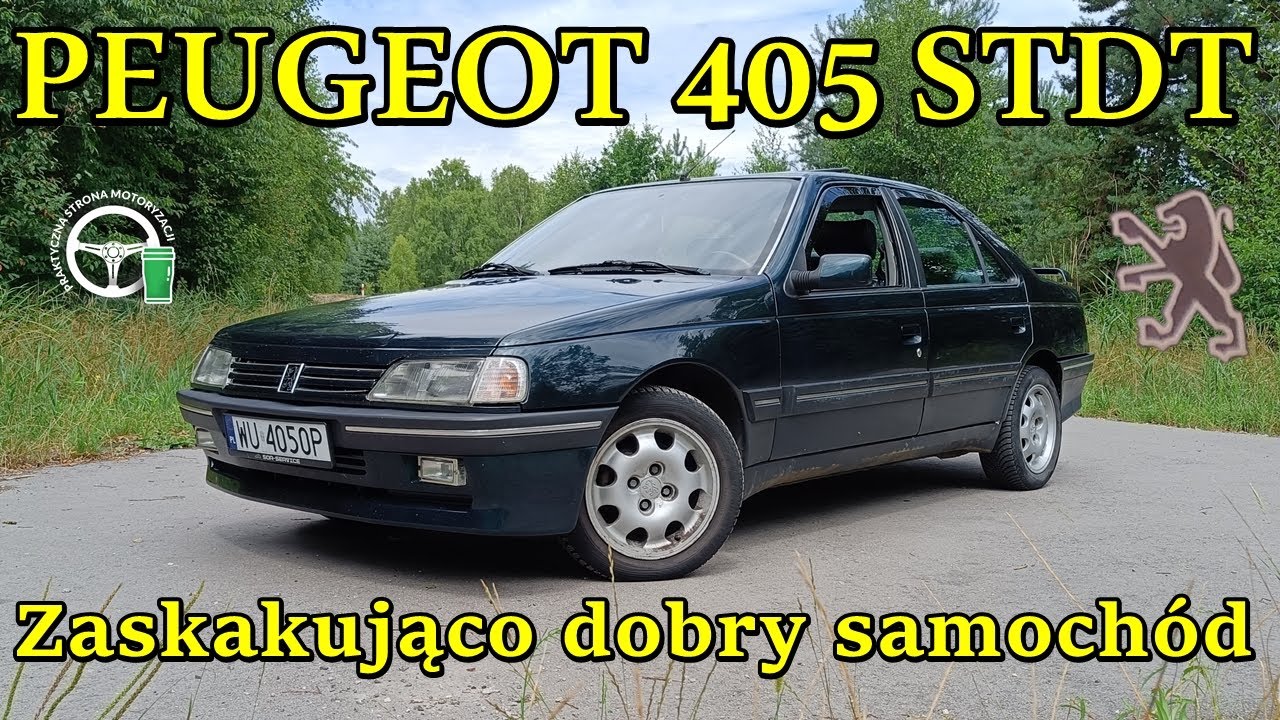 Peugeot 405 STDT - Zaskakująco dobry samochód