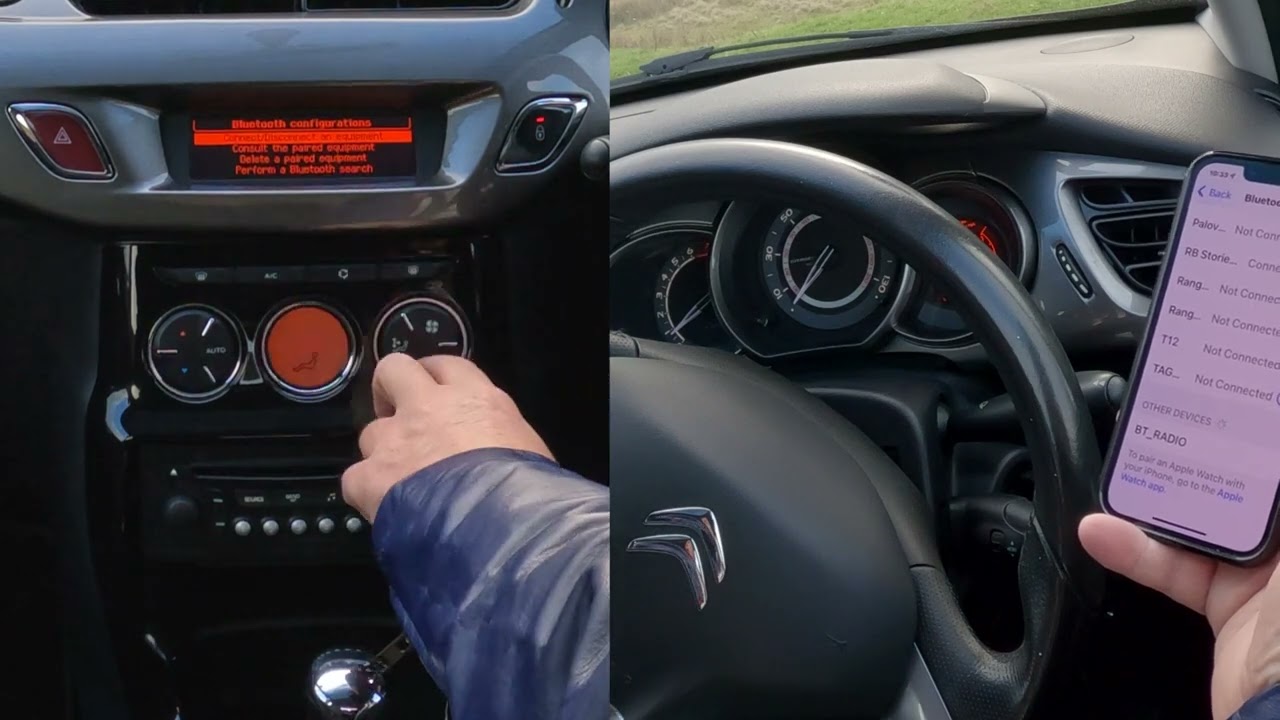 How to Pair a Mobile to the Bluetooth System in a 2012 Citroen C3