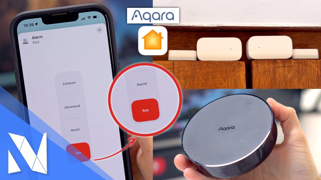 HomeKit Alarmanlage🚨 - Günstig selber bauen mit Aqara HomeKit Gadgets! (2022) | Nils-Hendrik Welk