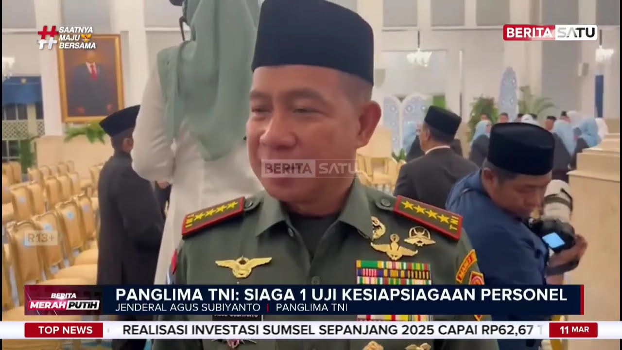 Panglima TNI: Status Siaga 1 Latihan Rutin Bukan Respons Timur Tengah #Beritasatu
